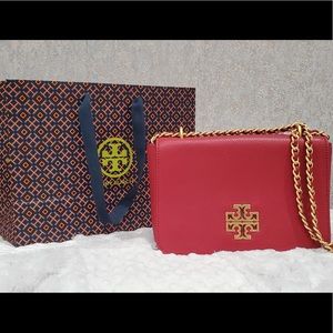 TORY BURCH BRITTEN ADJUSTABLE SHOULDER BAG 60404